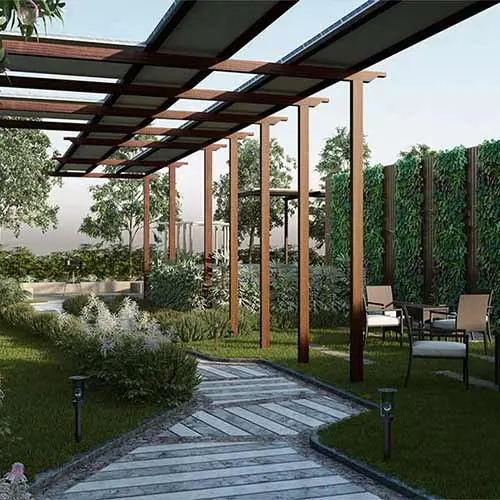 The Walk on the 23rd floor at The Views, shown in an official project image